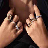 Sif Jakobs Ringe 58 Goccia ring - forgyldt SJ-R2481-CZ-YG-58