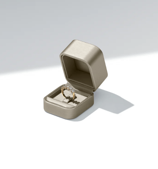 Sif Jakobs Ringe Lovere ring med labgrown diamanter - 14K hvidguld