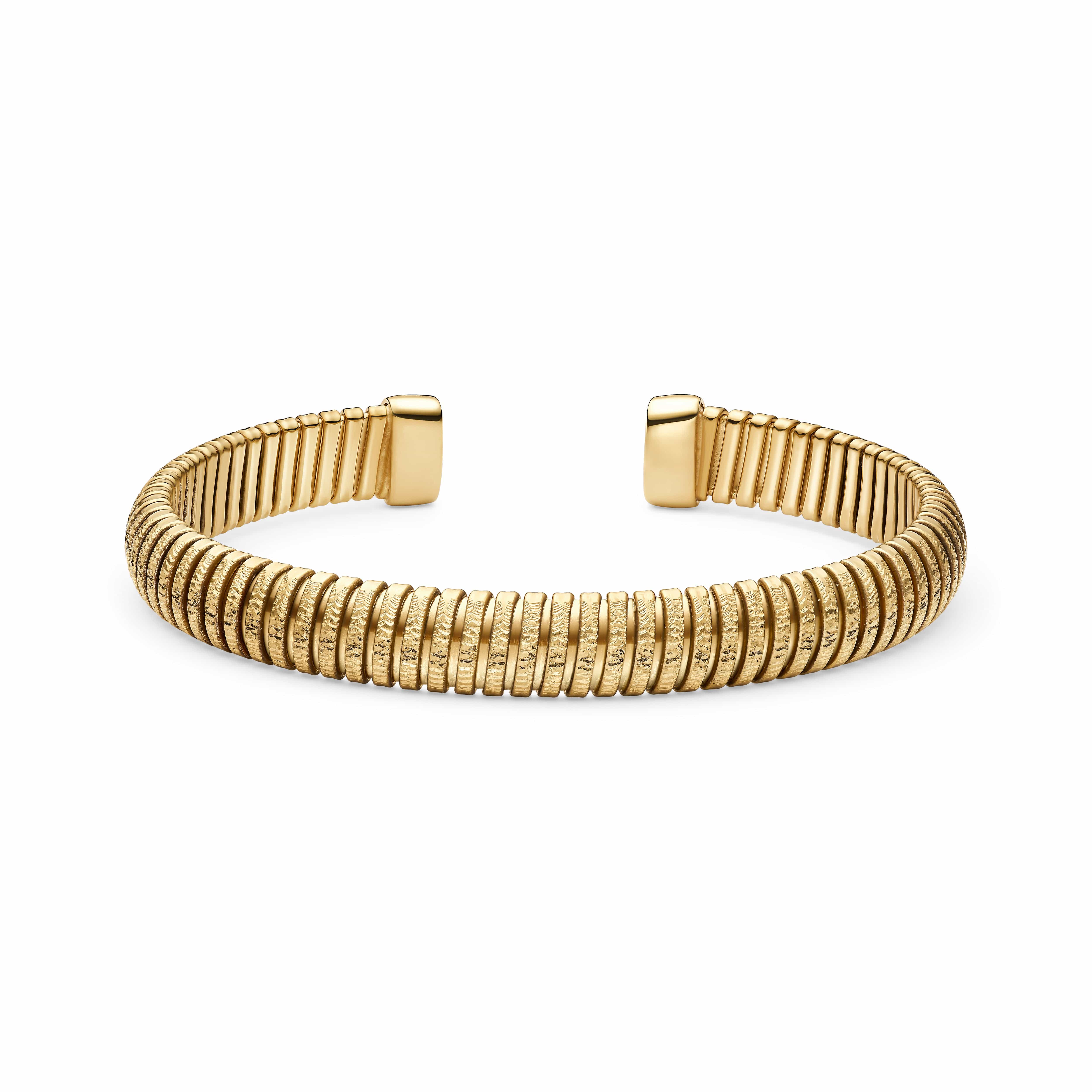 Sif Jakobs Bangles RIVA BANGLE armbånd - FORGYLDT SJ-BG2755-YG