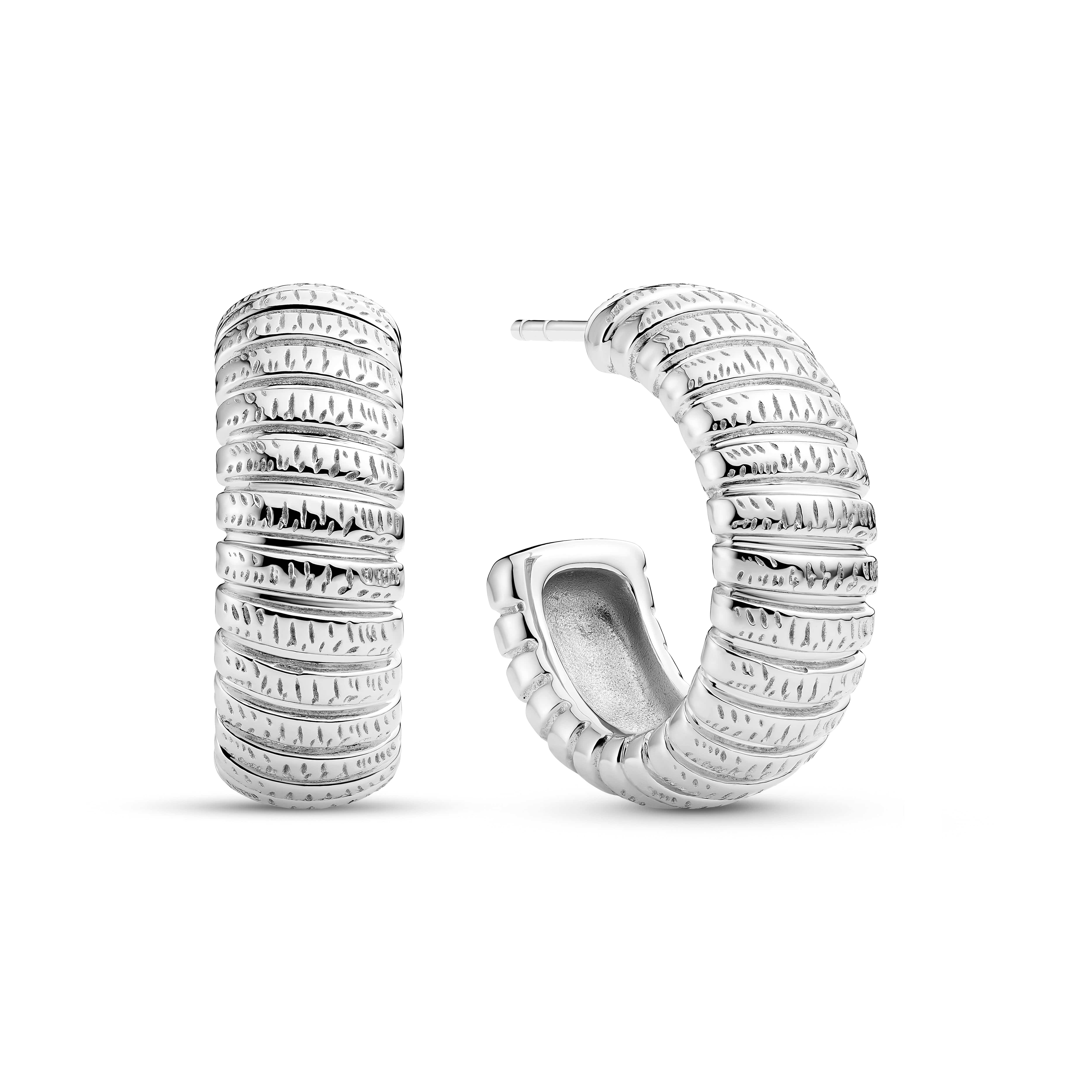 Sif Jakobs Øreringe RIVA øreringe - sølv SJ-E2755