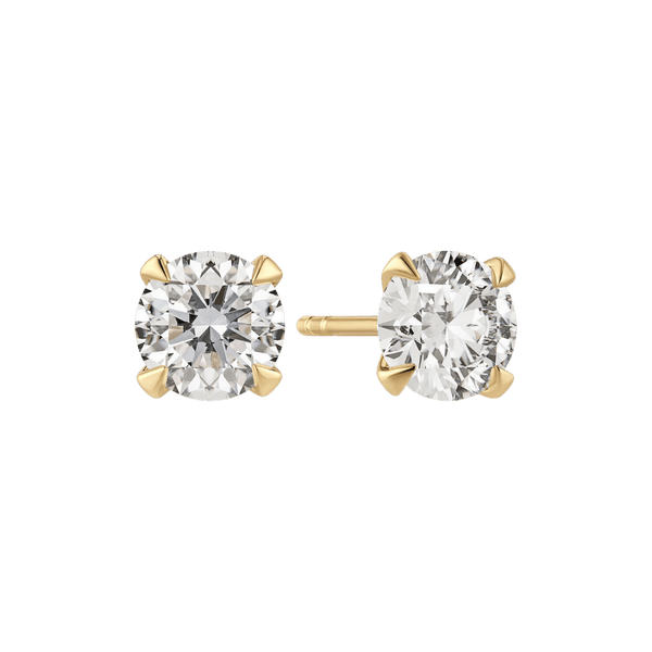 Sif Jakobs Øreringe Par Venice Grande ørering med labgrown diamanter - 14K SJ-E2503-WD-YG