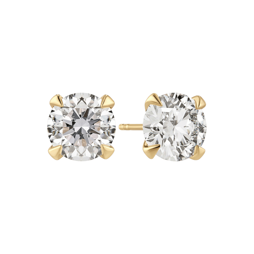 Sif Jakobs Øreringe Venice Solitaire diamantøreringe 2,00 carat - 14 karat guld SJ-E2505-WD-YG