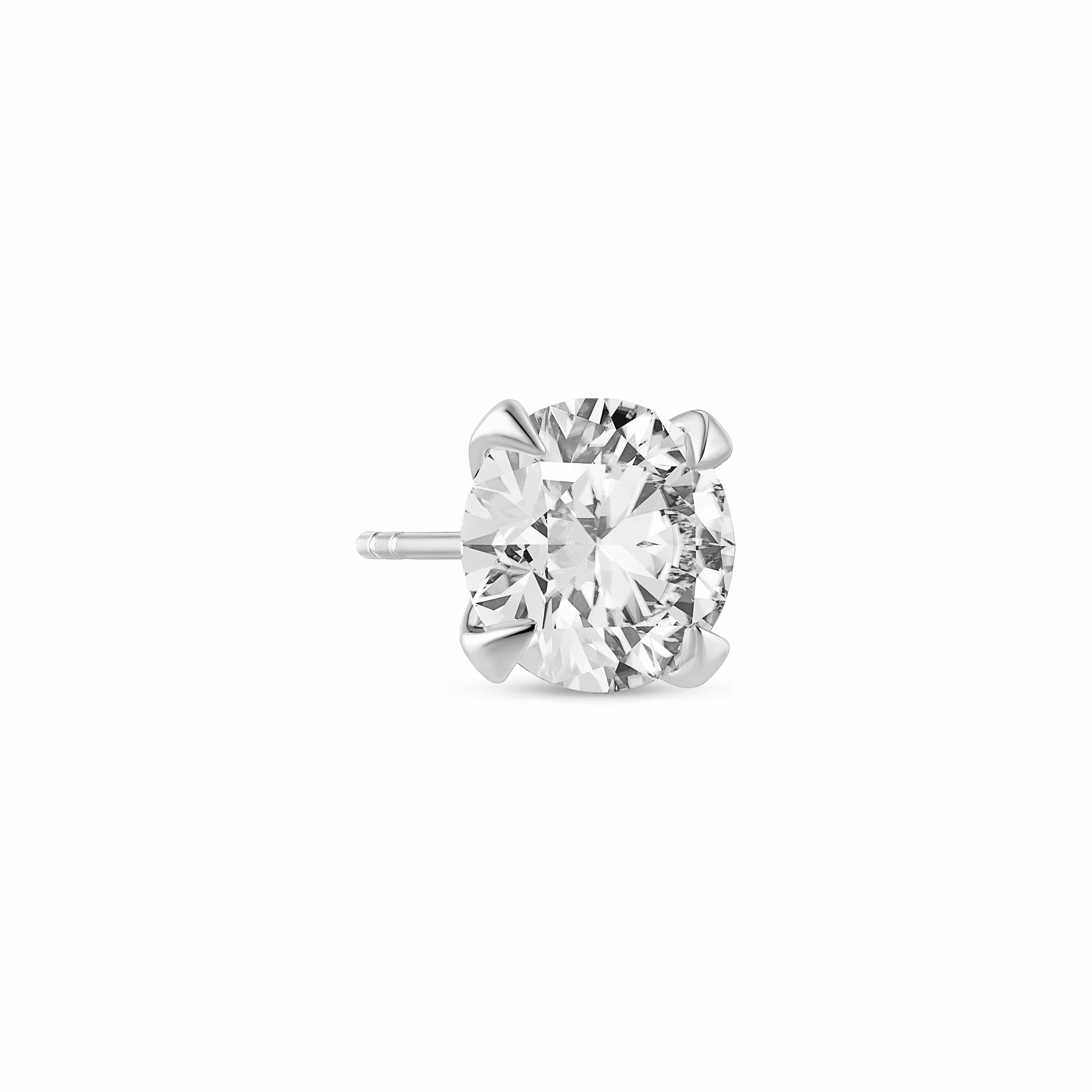 Sif Jakobs Øreringe Venice Solitaire diamantøreringe 2,00 carat - 14 karat hvidguld SJ-E2505-WD-WG