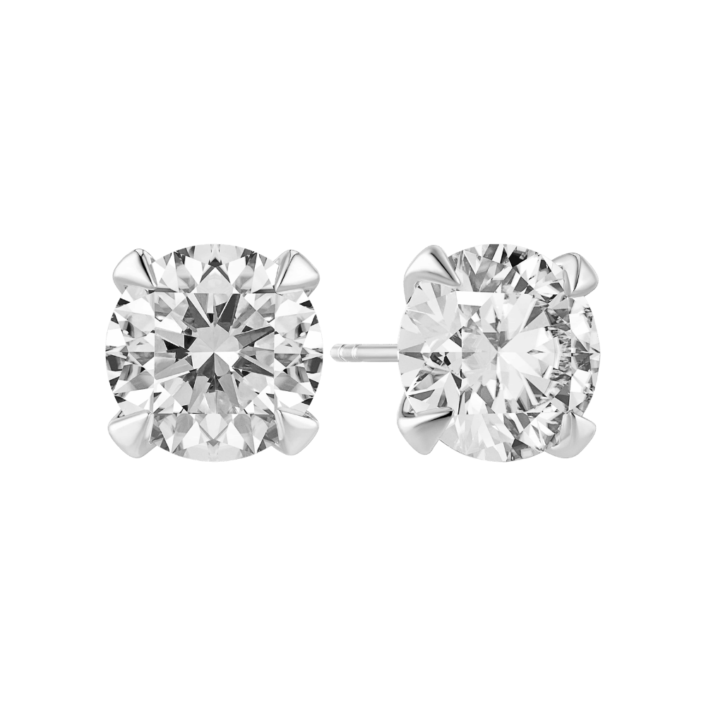 Sif Jakobs Øreringe Venice Solitaire diamantøreringe 3,00 carat - 14 karat hvidguld SJ-E2506-WD-WG