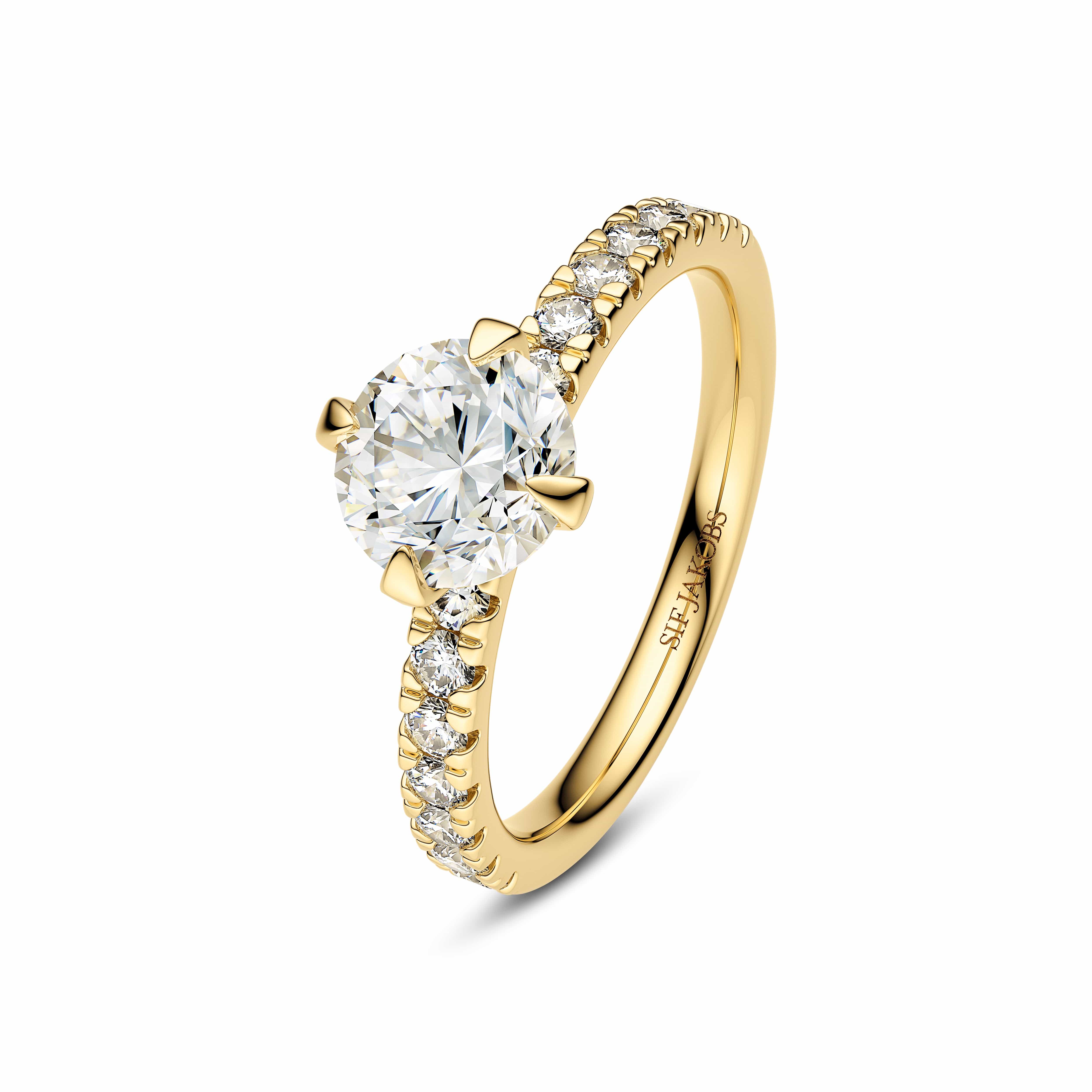 Sif Jakobs Ringe Venice Solitaire diamantring 1,30 carat - 14 karat guld