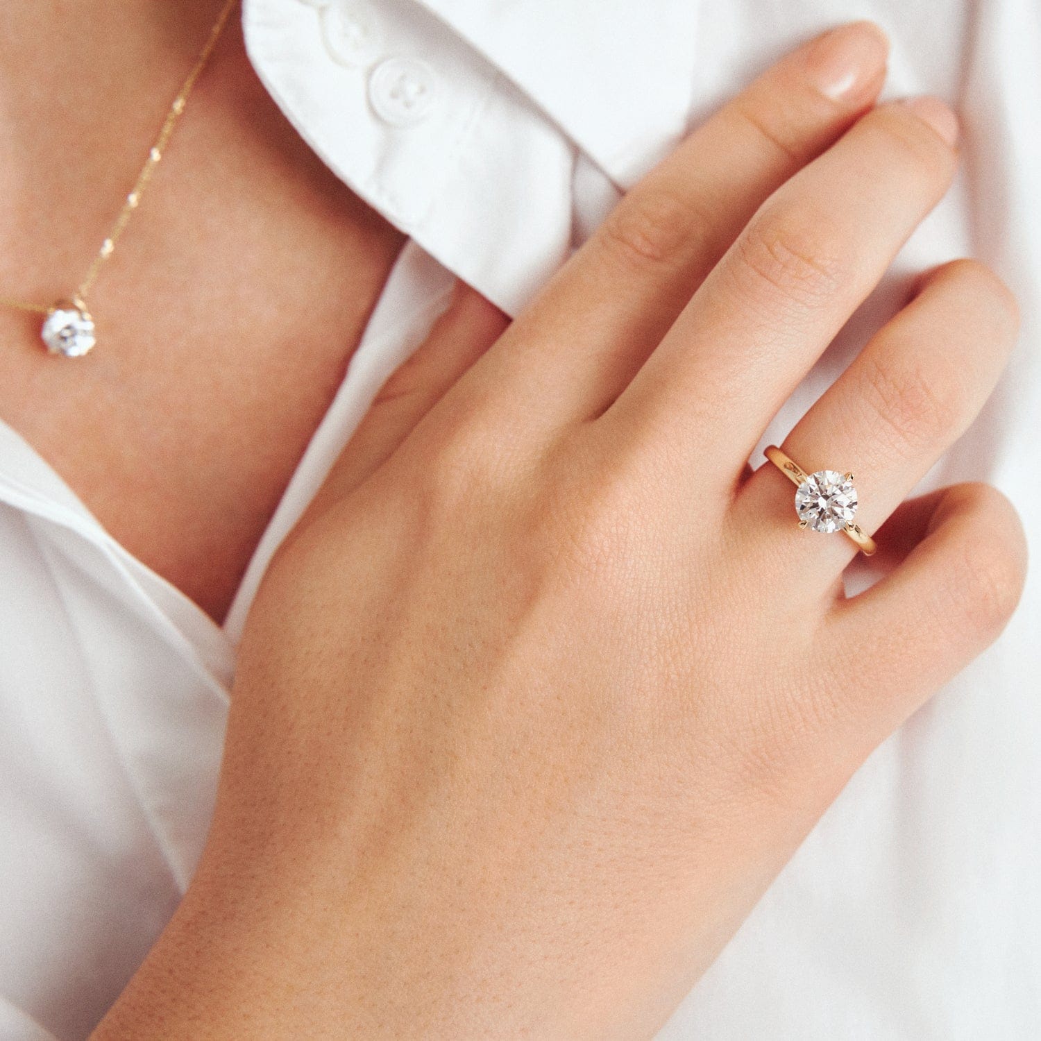 Sif Jakobs Ringe Venice Solitaire diamantring 2,00 carat - 14 karat guld