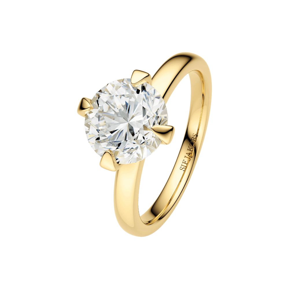 Sif Jakobs Ringe Venice Solitaire diamantring 2,00 carat - 14 karat guld