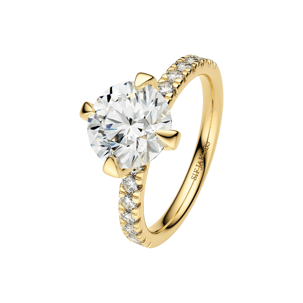 Sif Jakobs Ringe Venice Solitaire diamantring 2,32 carat - 14 karat guld