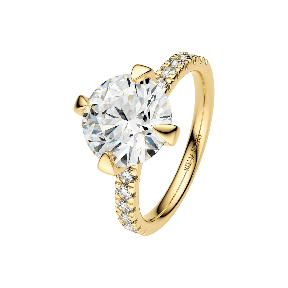 Sif Jakobs Ringe Venice Solitaire diamantring 3,40 carat - 14 karat guld