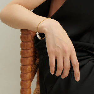 Sorelle Jewellery Armbånd 3 pearls armbånd