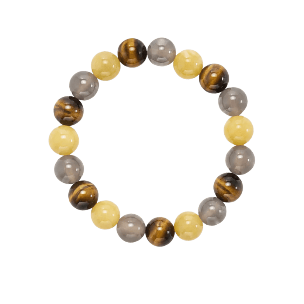 Sorelle Jewellery Armbånd Duo armbånd med jade og tigerøje S421