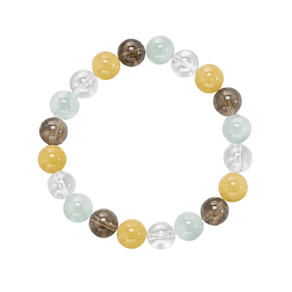 Sorelle Jewellery Armbånd Mix armbånd med jade, akvamarin og krystal