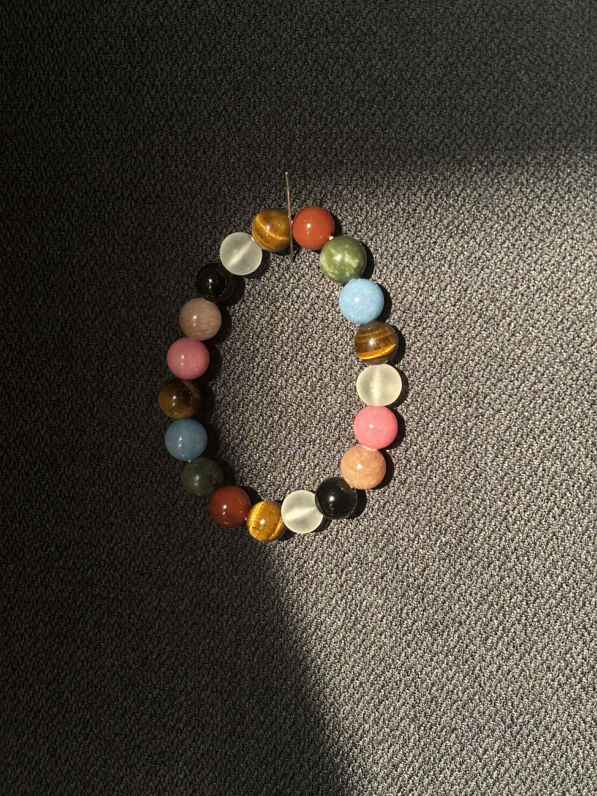 Sorelle Jewellery Armbånd Multi armbånd med jade, akvamarin og tigerøje S311