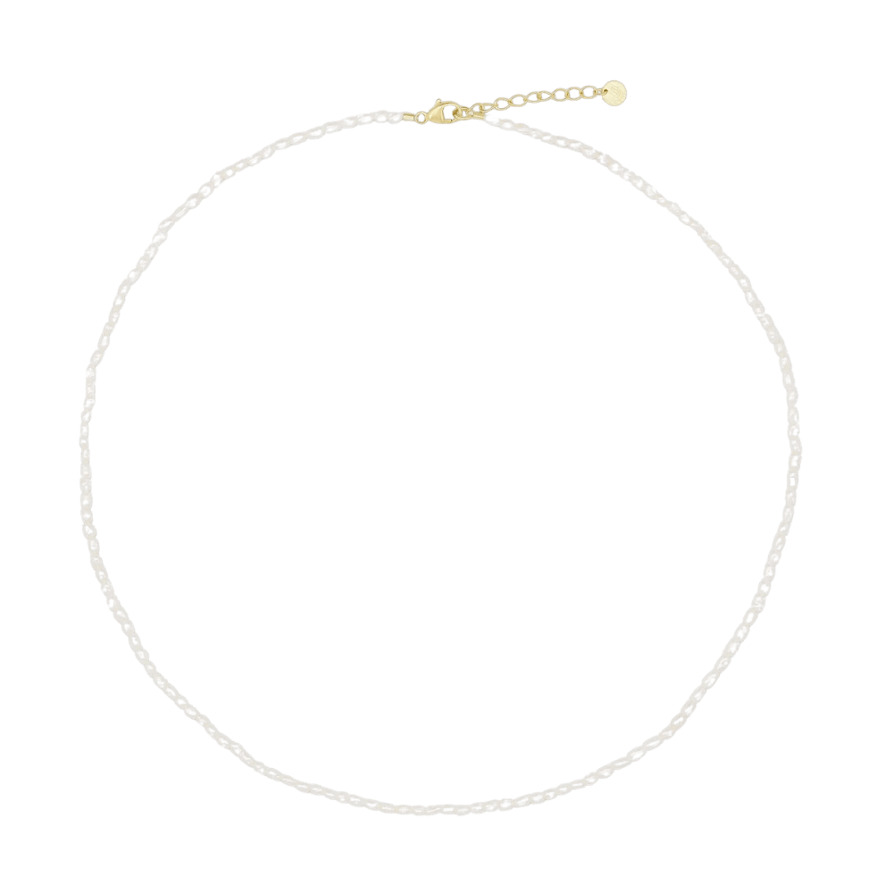 Sorelle Jewellery Halskæder Tiny pearl perlehalskæde - forgyldt SOR2005
