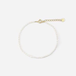 Sorelle Jewellery Armbånd Tiny perlearmbånd - forgyldt