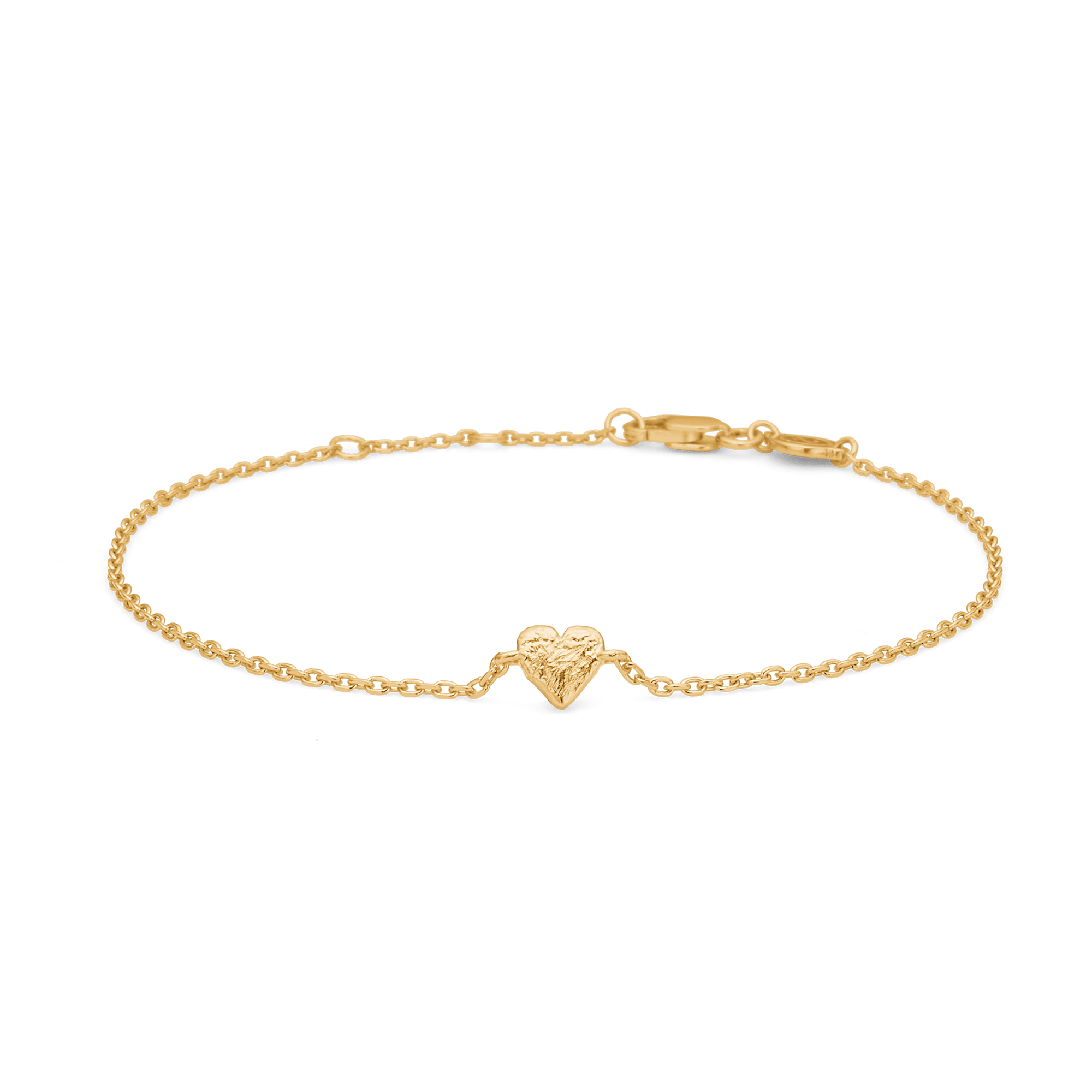 Studio Z Amour hjerte armbånd - forgyldt 7250357