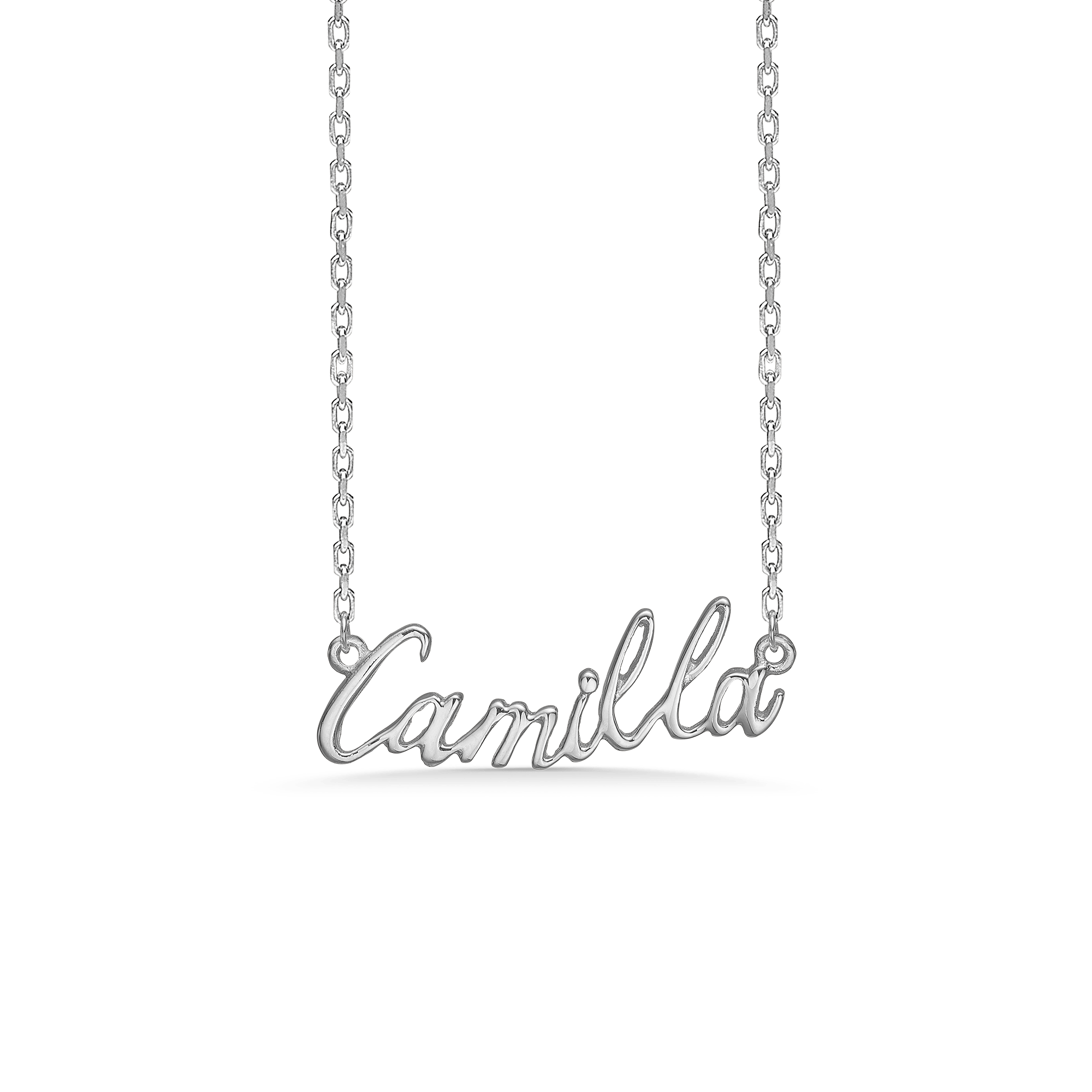 Studio Z Halskæder CAMILLA NAVNEHALSKÆDE - SØLV 7120-CAMILLA