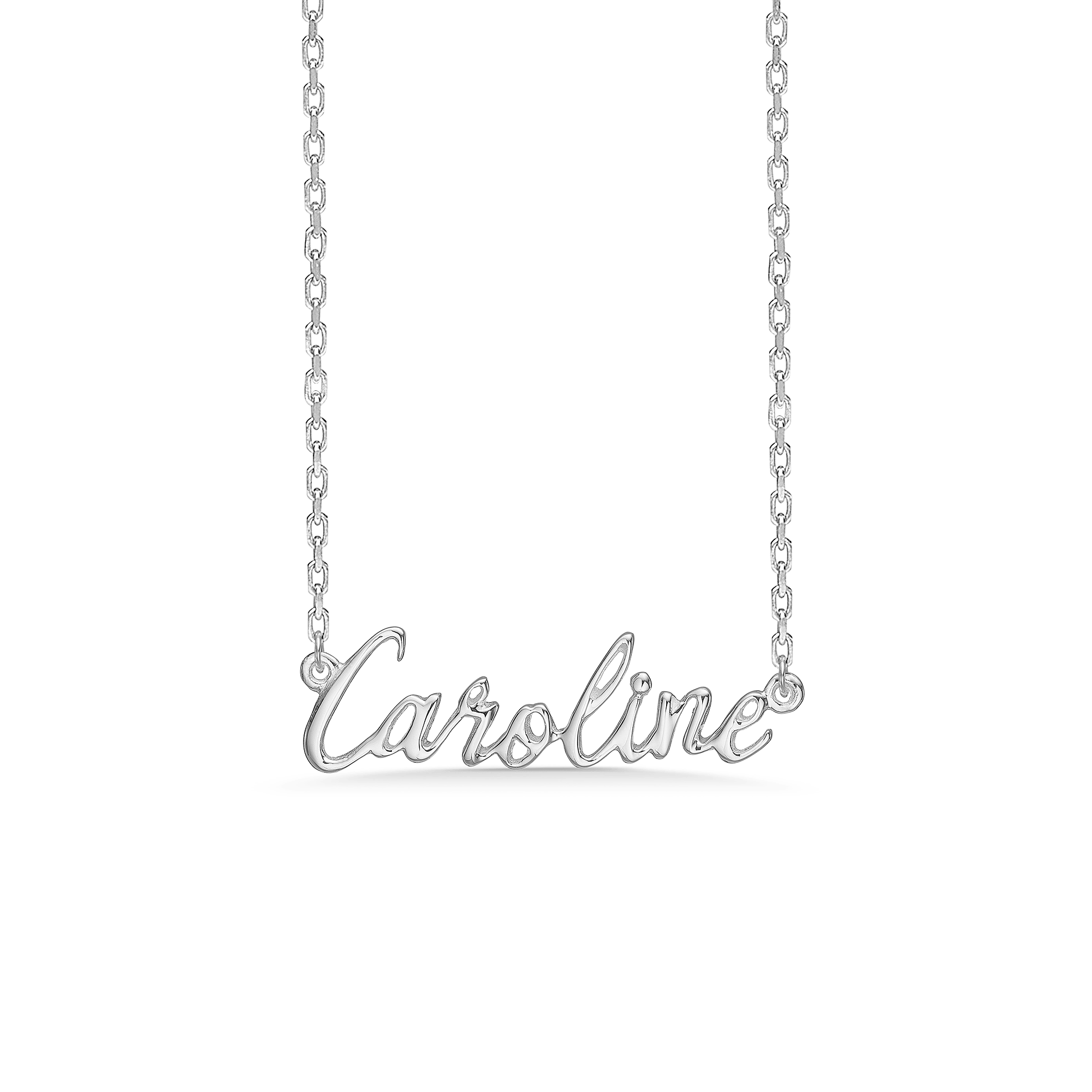 Studio Z Halskæder CAROLINE NAVNEHALSKÆDE - SØLV 7120-CAROLINE