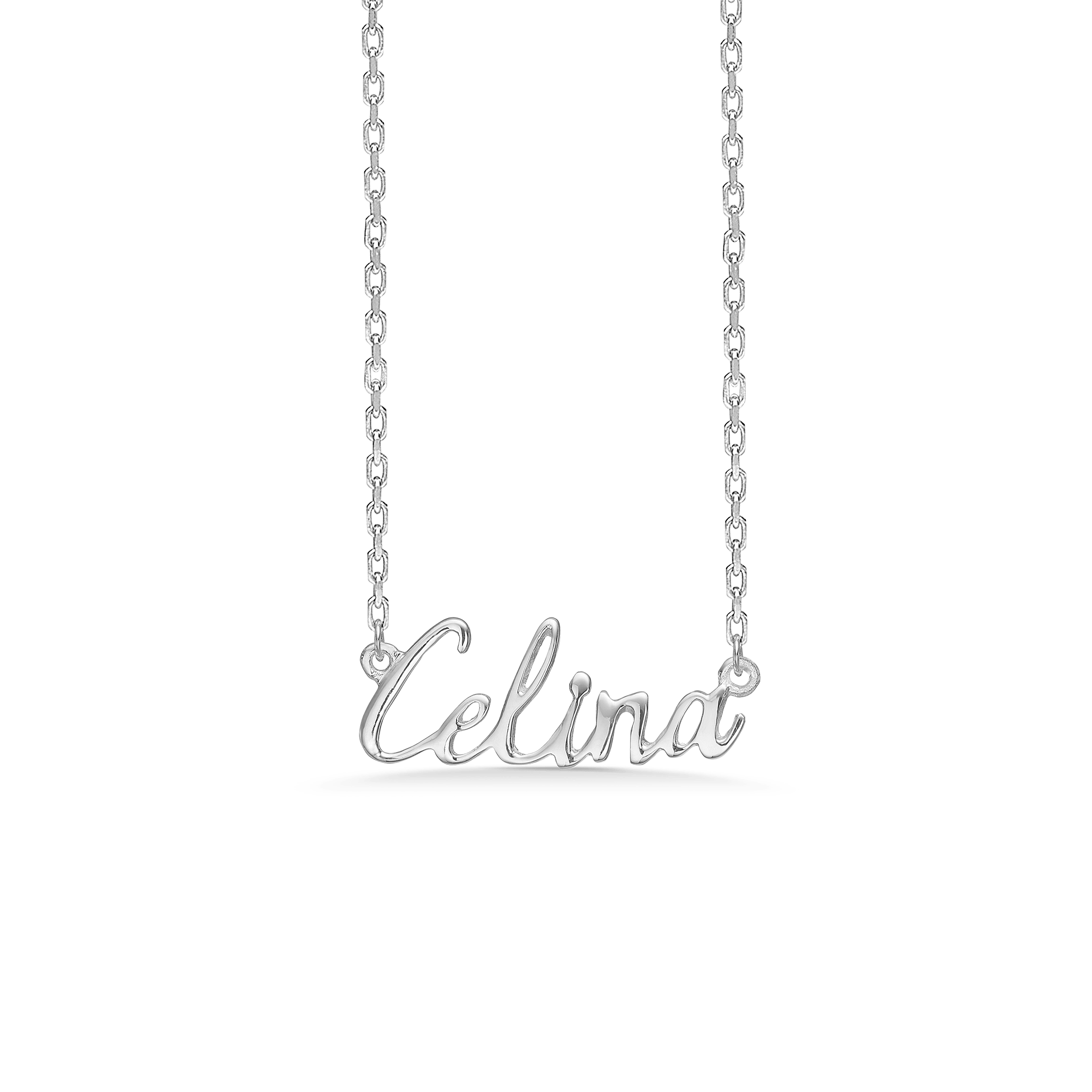 Studio Z Halskæder CELINA NAVNEHALSKÆDE - SØLV 7120-CELINA