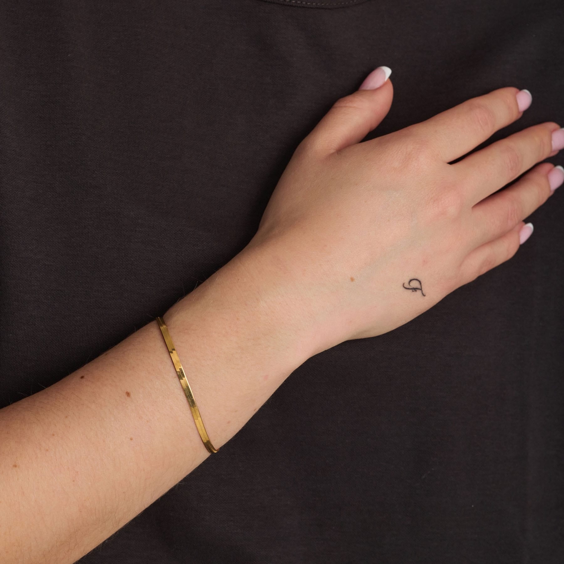 Studio Z Armbånd Cobra armbånd sildeben small - forgyldt 7250319