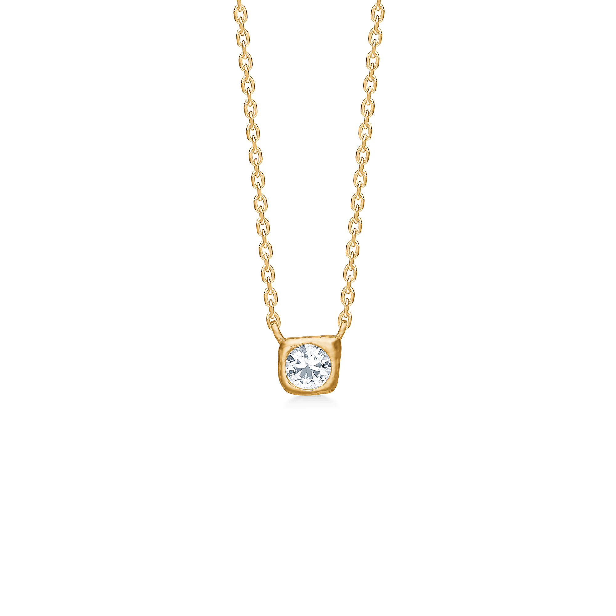 Studio Z Elera halskæde - forgyldt 7227955