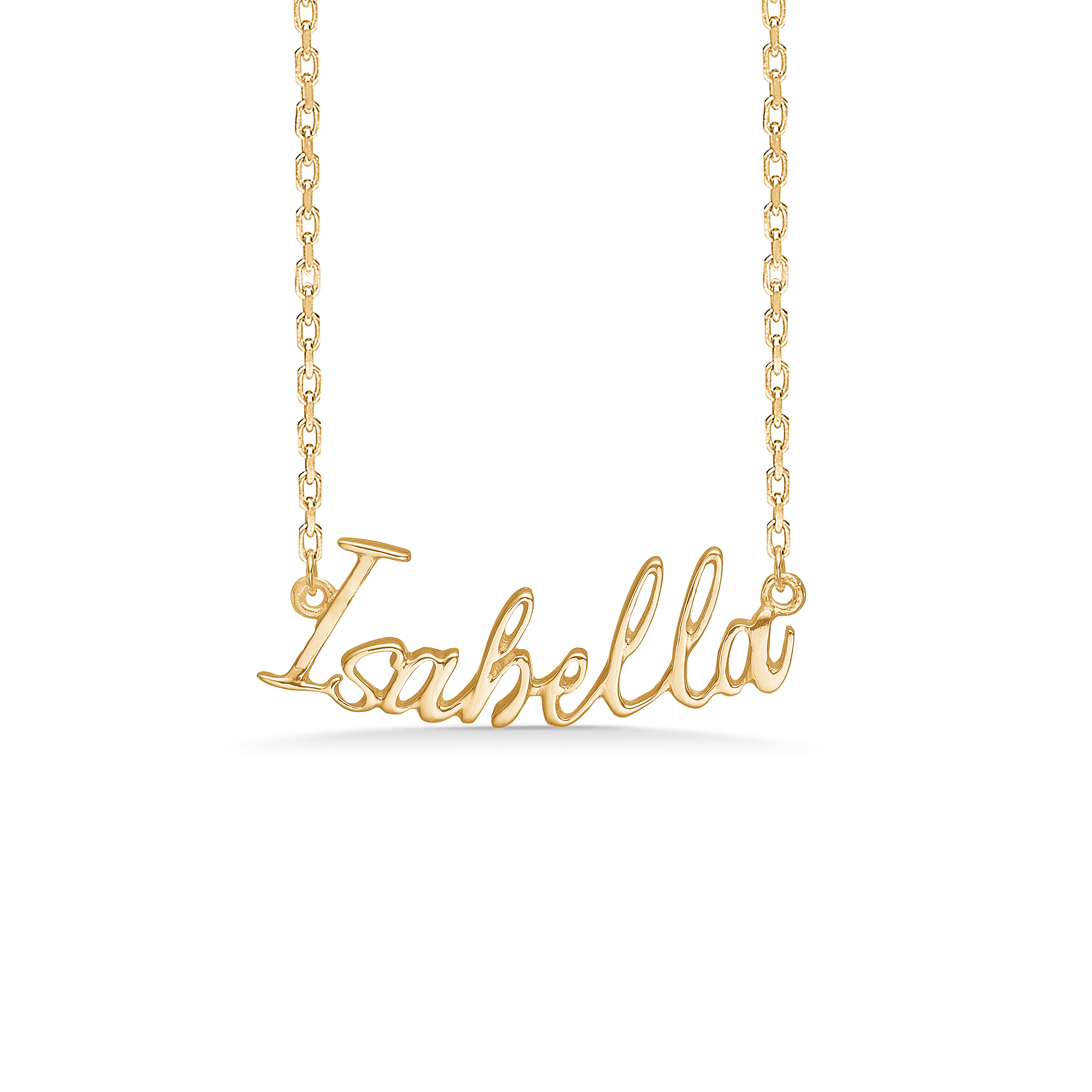 Studio Z Halskæder ISABELLA NAVNEHALSKÆDE - FORGYLDT 7220-ISABELLA