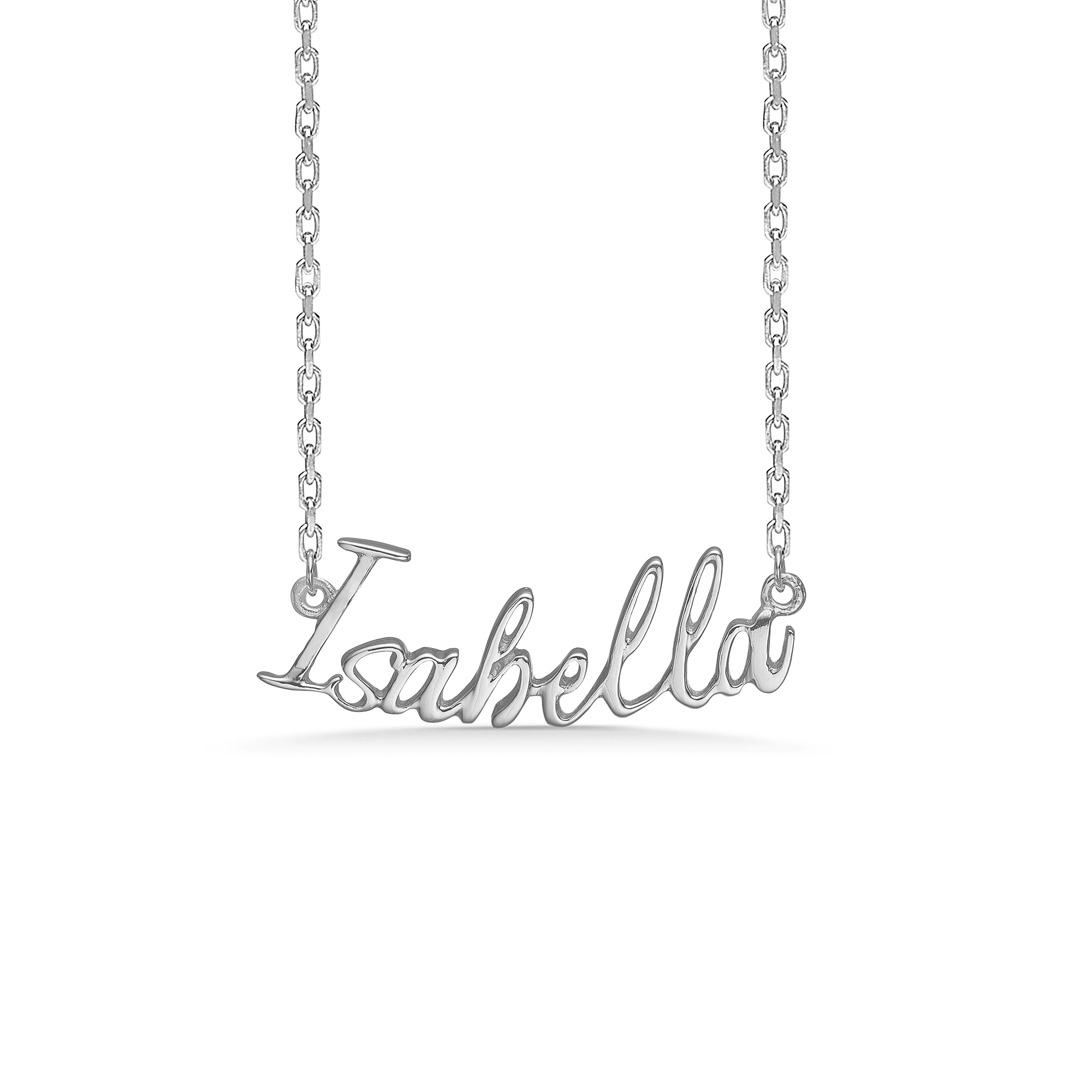 Studio Z Halskæder ISABELLA NAVNEHALSKÆDE - SØLV 7120-ISABELLA