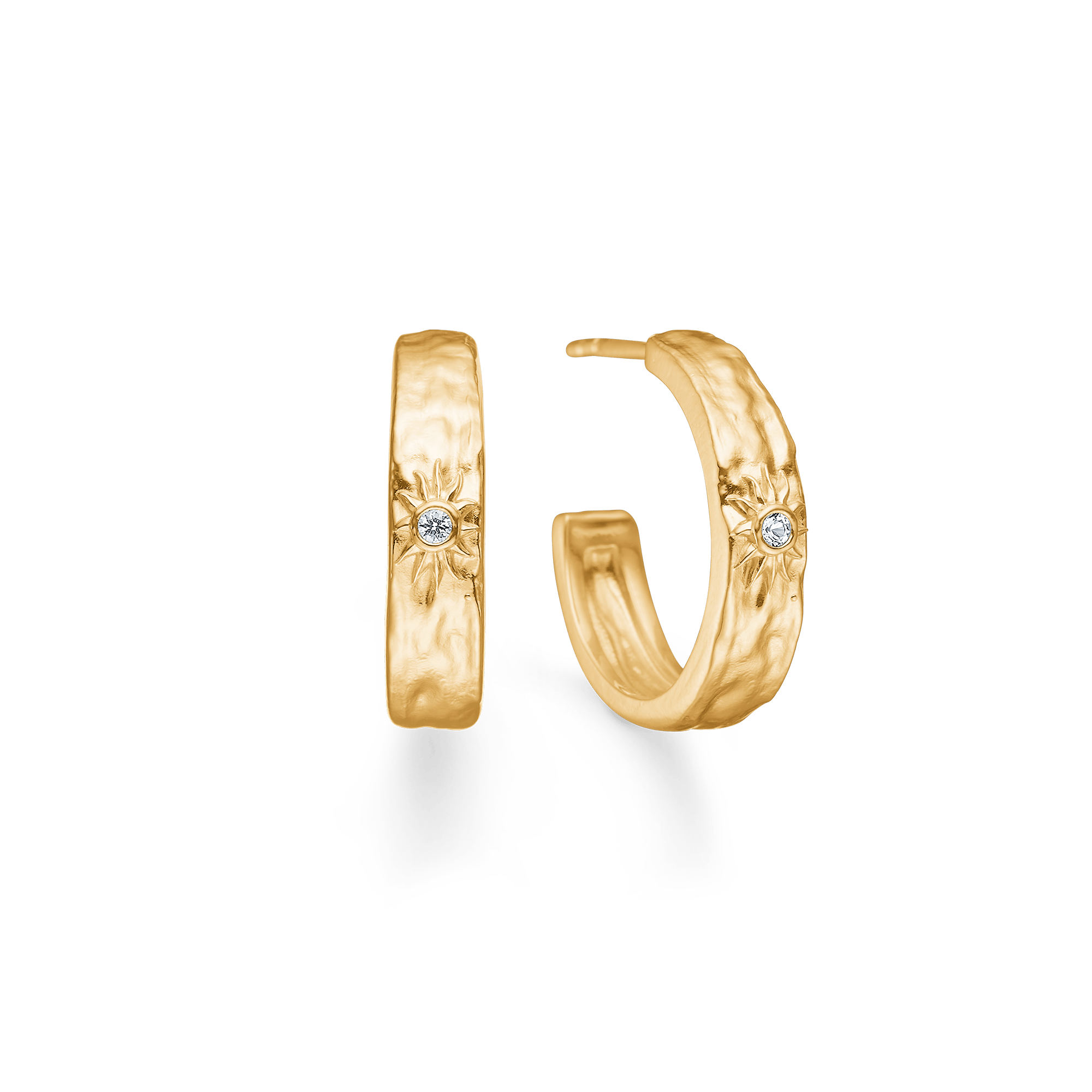 Studio Z Marena øreringe - forgyldt 7217952